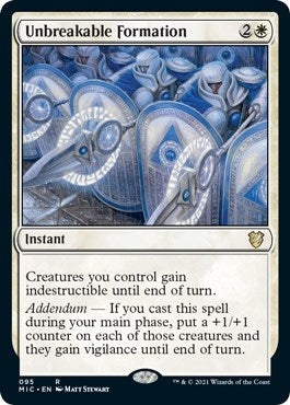Image for Unbreakable Formation (95) [Innistrad: Midnight Hunt] - Magic: The Gathering