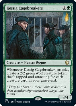 Image for Kessig Cagebreakers (142) [Innistrad: Midnight Hunt] - Magic: The Gathering