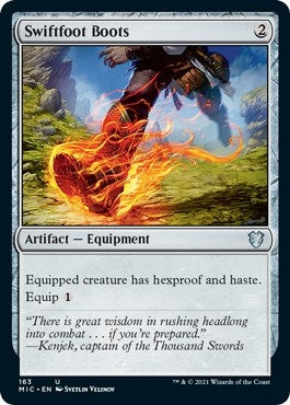 Image for Swiftfoot Boots (163) [Innistrad: Midnight Hunt] - Magic: The Gathering