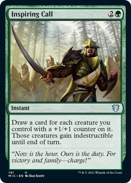 Image for Inspiring Call (141) [Innistrad: Midnight Hunt] - Magic: The Gathering