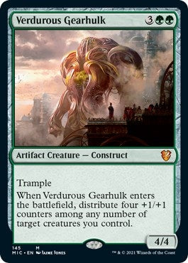 Image for Verdurous Gearhulk (145) [Innistrad: Midnight Hunt] - Magic: The Gathering