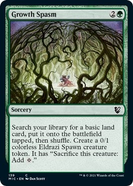 Image for Growth Spasm (139) [Innistrad: Midnight Hunt] - Magic: The Gathering