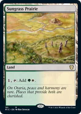 Image for Sungrass Prairie (181) [Innistrad: Midnight Hunt] - Magic: The Gathering