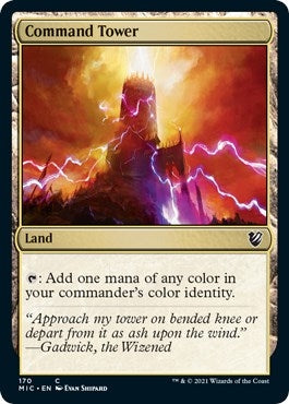 Image for Command Tower (170) [Innistrad: Midnight Hunt] - Magic: The Gathering