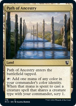 Image for Path of Ancestry (178) [Innistrad: Midnight Hunt] - Magic: The Gathering