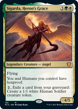 Image for Sigarda, Heron's Grace (155) [Innistrad: Midnight Hunt] - Magic: The Gathering