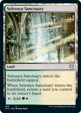 Image for Selesnya Sanctuary (180) [Innistrad: Midnight Hunt] - Magic: The Gathering