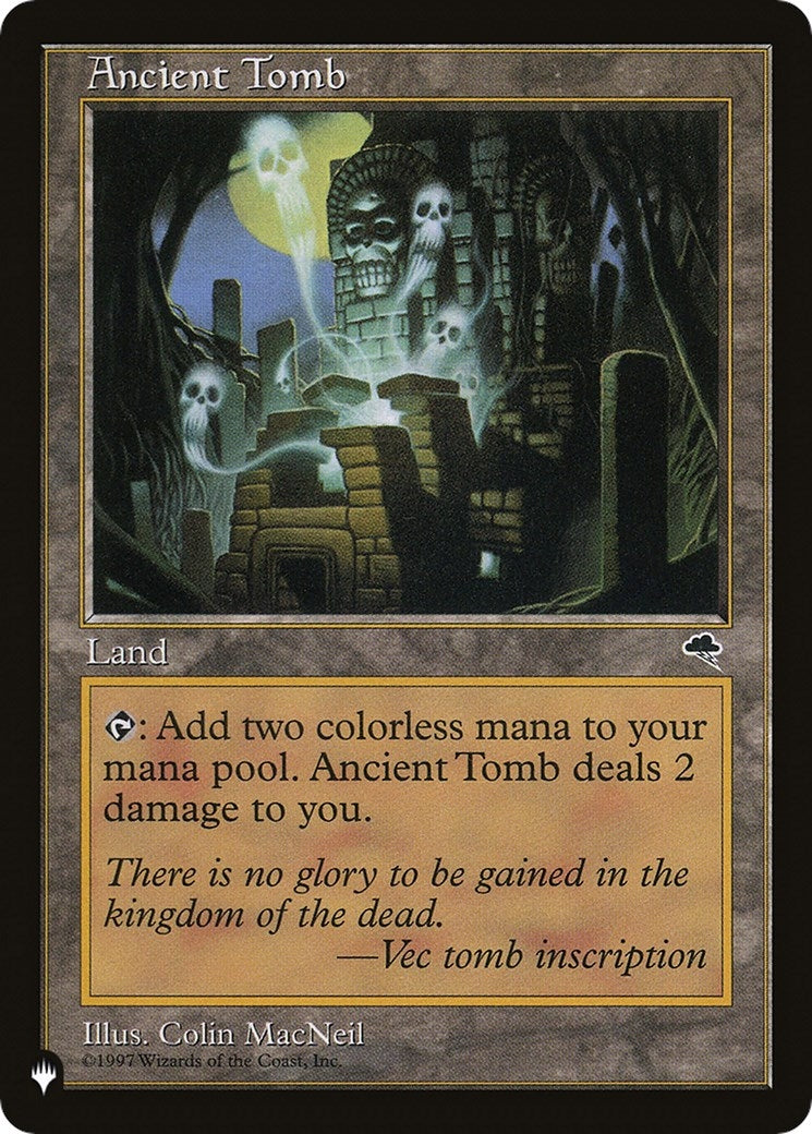 Image for Ancient Tomb [The List Reprints] - Magic: The Gathering