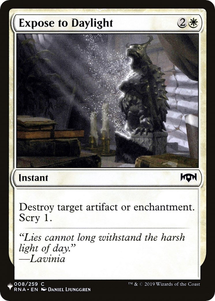 Image for Expose to Daylight (008/259) [The List Reprints] - Magic: The Gathering
