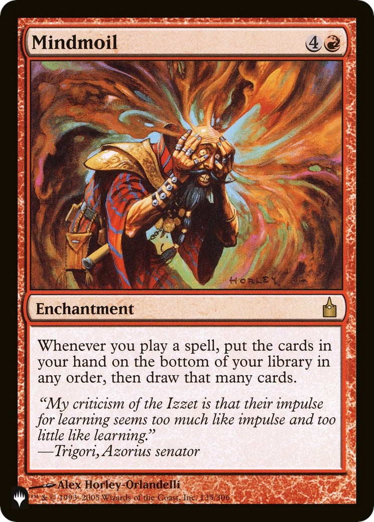 Image for Mindmoil (135/306) [The List Reprints] - Magic: The Gathering