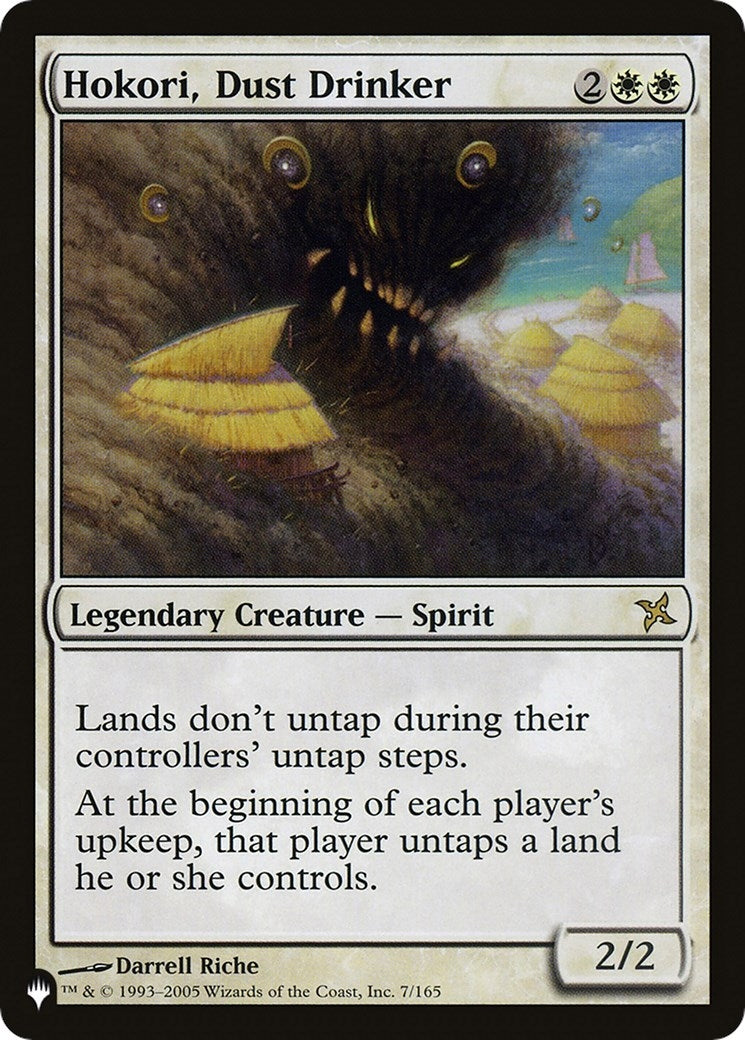 Image for Hokori, Dust Drinker (7/165) [The List Reprints] - Magic: The Gathering