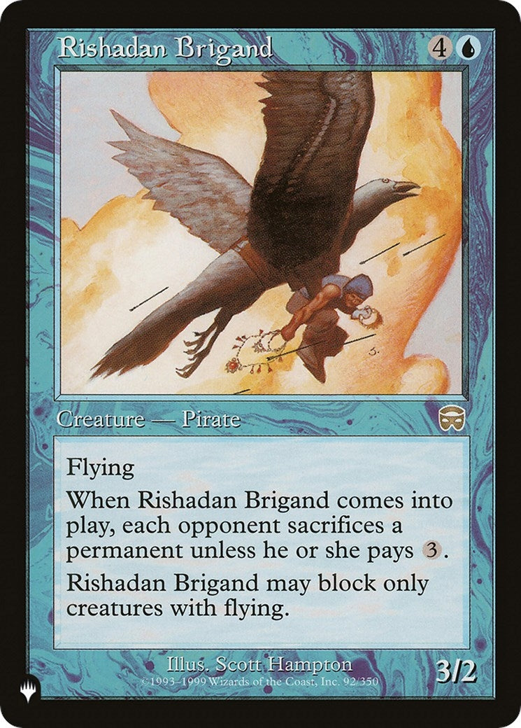 Image for Rishadan Brigand (92/350) [The List Reprints] - Magic: The Gathering