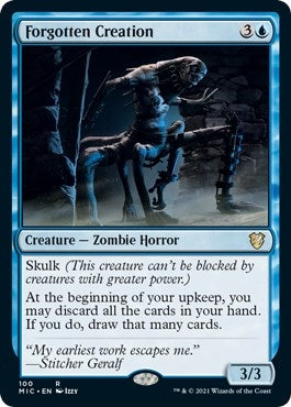 Image for Forgotten Creation (100) [Innistrad: Midnight Hunt] - Magic: The Gathering