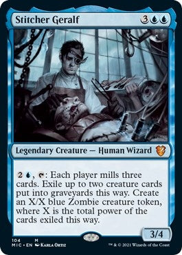 Image for Stitcher Geralf (104) [Innistrad: Midnight Hunt] - Magic: The Gathering