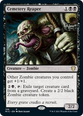 Image for Cemetery Reaper (108) [Innistrad: Midnight Hunt] - Magic: The Gathering