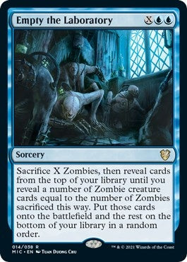 Image for Empty the Laboratory (14) [Innistrad: Midnight Hunt] - Magic: The Gathering