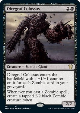 Image for Diregraf Colossus (112) [Innistrad: Midnight Hunt] - Magic: The Gathering