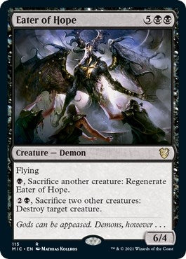 Image for Eater of Hope (115) [Innistrad: Midnight Hunt] - Magic: The Gathering