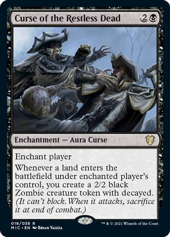Image for Curse of the Restless Dead (18) [Innistrad: Midnight Hunt] - Magic: The Gathering