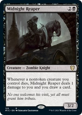 Image for Midnight Reaper (125) [Innistrad: Midnight Hunt] - Magic: The Gathering