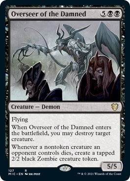 Image for Overseer of the Damned (127) [Innistrad: Midnight Hunt] - Magic: The Gathering