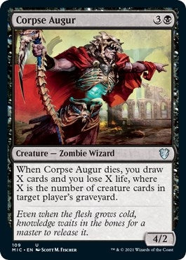 Image for Corpse Augur (109) [Innistrad: Midnight Hunt] - Magic: The Gathering