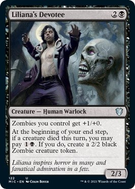 Image for Liliana's Devotee (122) [Innistrad: Midnight Hunt] - Magic: The Gathering