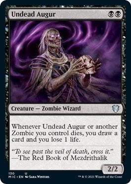 Image for Undead Augur (130) [Innistrad: Midnight Hunt] - Magic: The Gathering