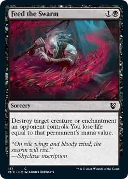 Image for Feed the Swarm (117) [Innistrad: Midnight Hunt] - Magic: The Gathering