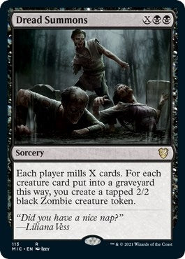 Image for Dread Summons (113) [Innistrad: Midnight Hunt] - Magic: The Gathering