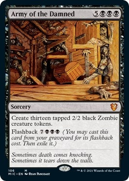 Image for Army of the Damned (106) [Innistrad: Midnight Hunt] - Magic: The Gathering