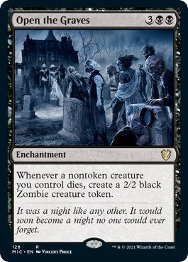 Image for Open the Graves (126) [Innistrad: Midnight Hunt] - Magic: The Gathering