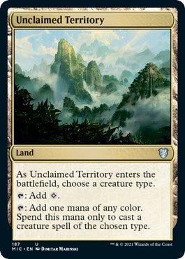 Image for Unclaimed Territory (187) [Innistrad: Midnight Hunt] - Magic: The Gathering