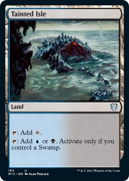 Image for Tainted Isle (183) [Innistrad: Midnight Hunt] - Magic: The Gathering