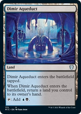 Image for Dimir Aqueduct (172) [Innistrad: Midnight Hunt] - Magic: The Gathering