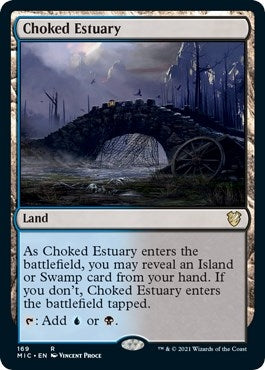 Image for Choked Estuary (169) [Innistrad: Midnight Hunt] - Magic: The Gathering