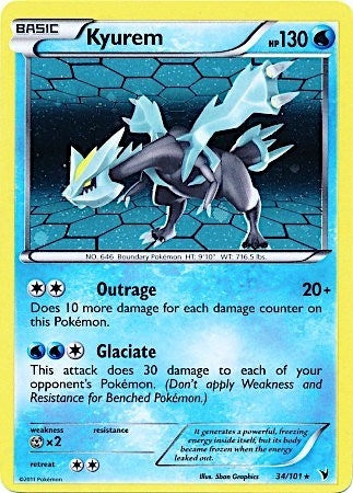 Image for Kyurem - 34/101 (Cosmos Holo) (034/101) [Miscellaneous Cards & Products] - Pokemon