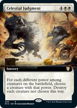 Image for Celestial Judgment (Extended Art) (43) [Innistrad: Midnight Hunt] - Magic: The Gathering