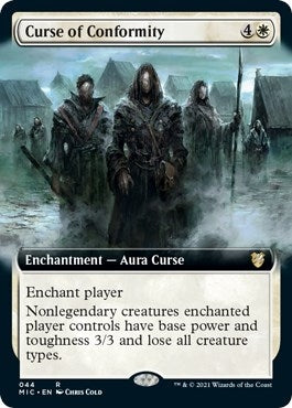 Image for Curse of Conformity (Extended Art) (44) [Innistrad: Midnight Hunt] - Magic: The Gathering