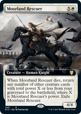 Image for Moorland Rescuer (Extended Art) (45) [Innistrad: Midnight Hunt] - Magic: The Gathering