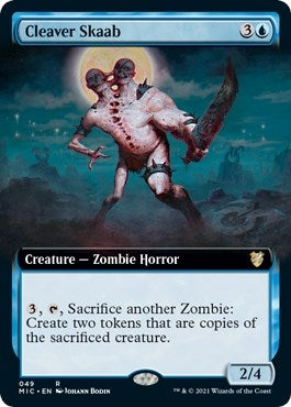 Image for Cleaver Skaab (Extended Art) (49) [Innistrad: Midnight Hunt] - Magic: The Gathering