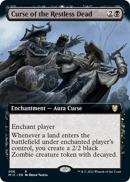 Image for Curse of the Restless Dead (Extended Art) (56) [Innistrad: Midnight Hunt] - Magic: The Gathering