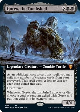 Image for Gorex, the Tombshell (Extended Art) (58) [Innistrad: Midnight Hunt] - Magic: The Gathering