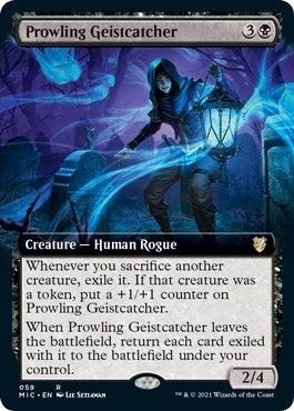 Image for Prowling Geistcatcher (Extended Art) (59) [Innistrad: Midnight Hunt] - Magic: The Gathering