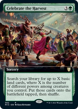 Image for Celebrate the Harvest (Extended Art) (62) [Innistrad: Midnight Hunt] - Magic: The Gathering