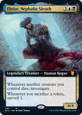 Image for Eloise, Nephalia Sleuth (Extended Art) (41) [Innistrad: Midnight Hunt] - Magic: The Gathering