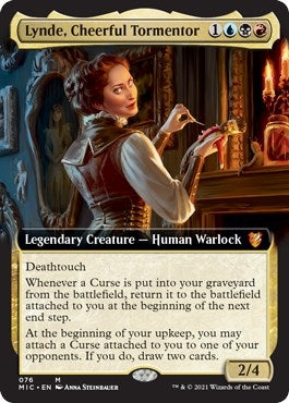 Image for Lynde, Cheerful Tormentor (Extended Art) (76) [Innistrad: Midnight Hunt] - Magic: The Gathering