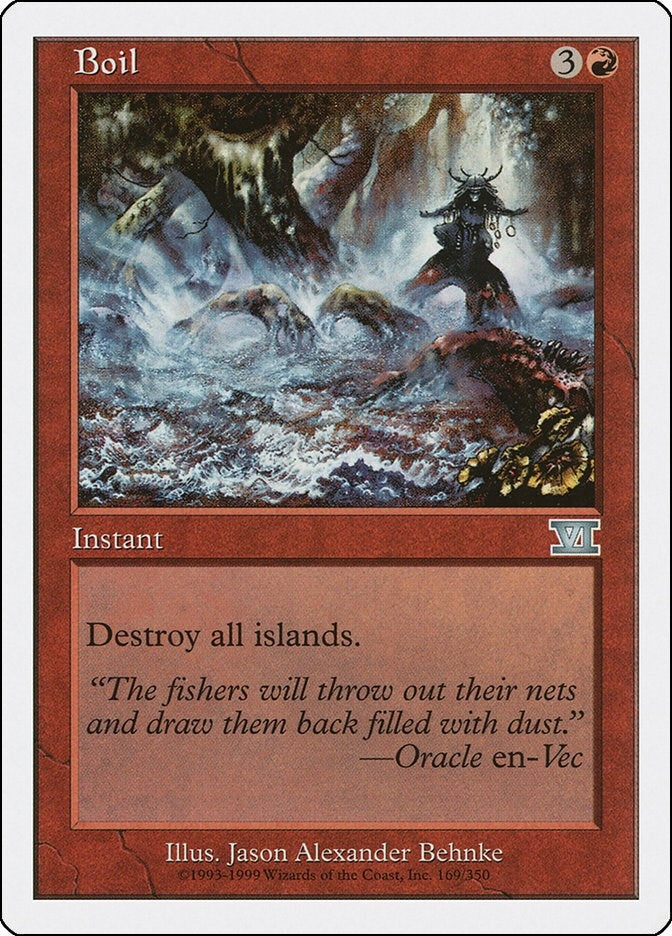 Image for Boil (169) [Classic Sixth Edition] - Magic: The Gathering