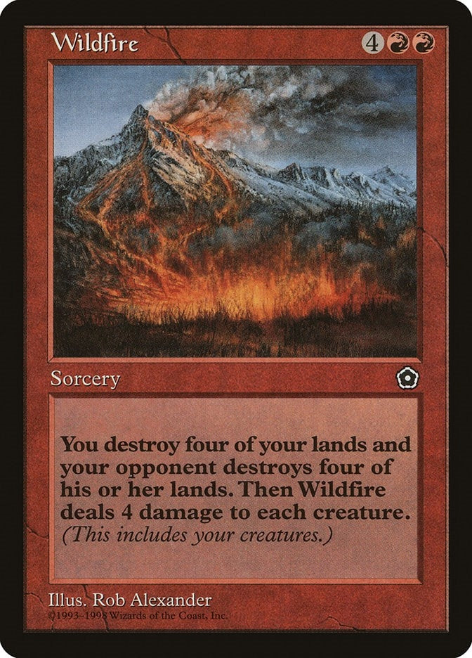 Image for Wildfire [Portal Second Age] - Magic: The Gathering
