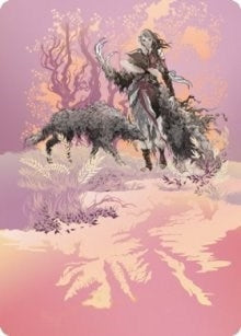 Image for Arlinn, the Pack's Hope Art Card (03/81) (3) [Innistrad: Midnight Hunt] - Magic: The Gathering